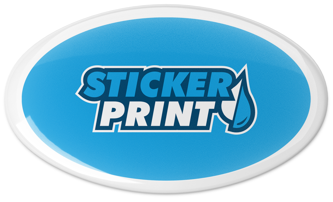 Adesivi Resinati Ovali