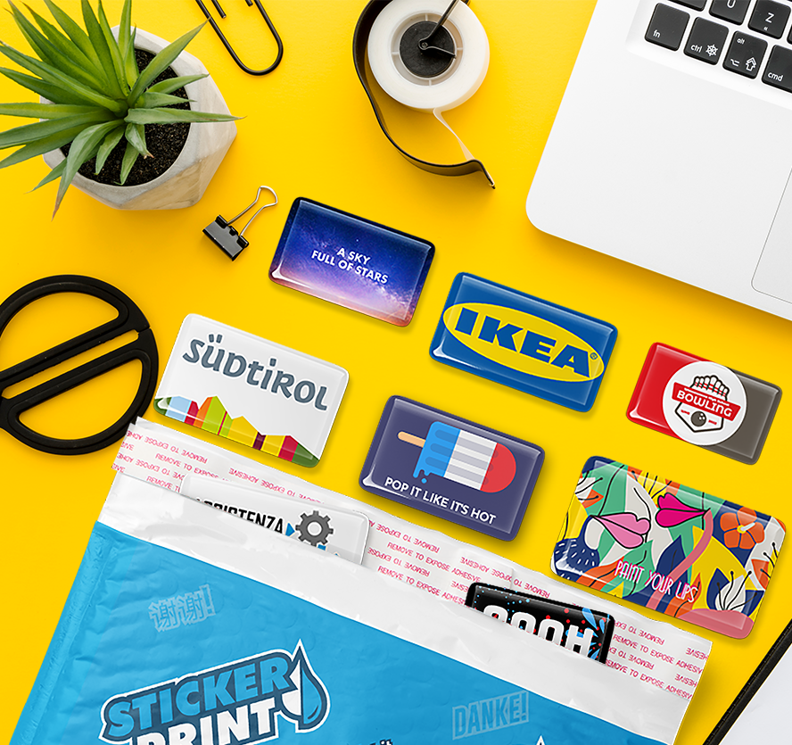 Adesivi Resinati Rettangolari