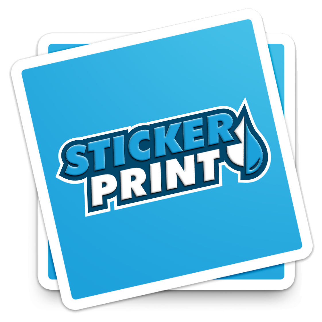 Adesivi in rilievo Quadrati