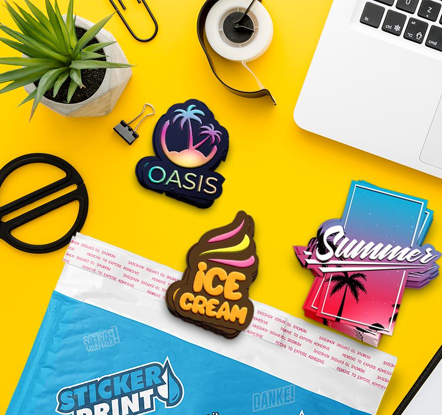 Adesivi in Rilievo Sagomati