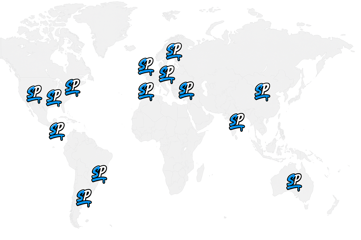 Arriviamo ovunque nel mondo